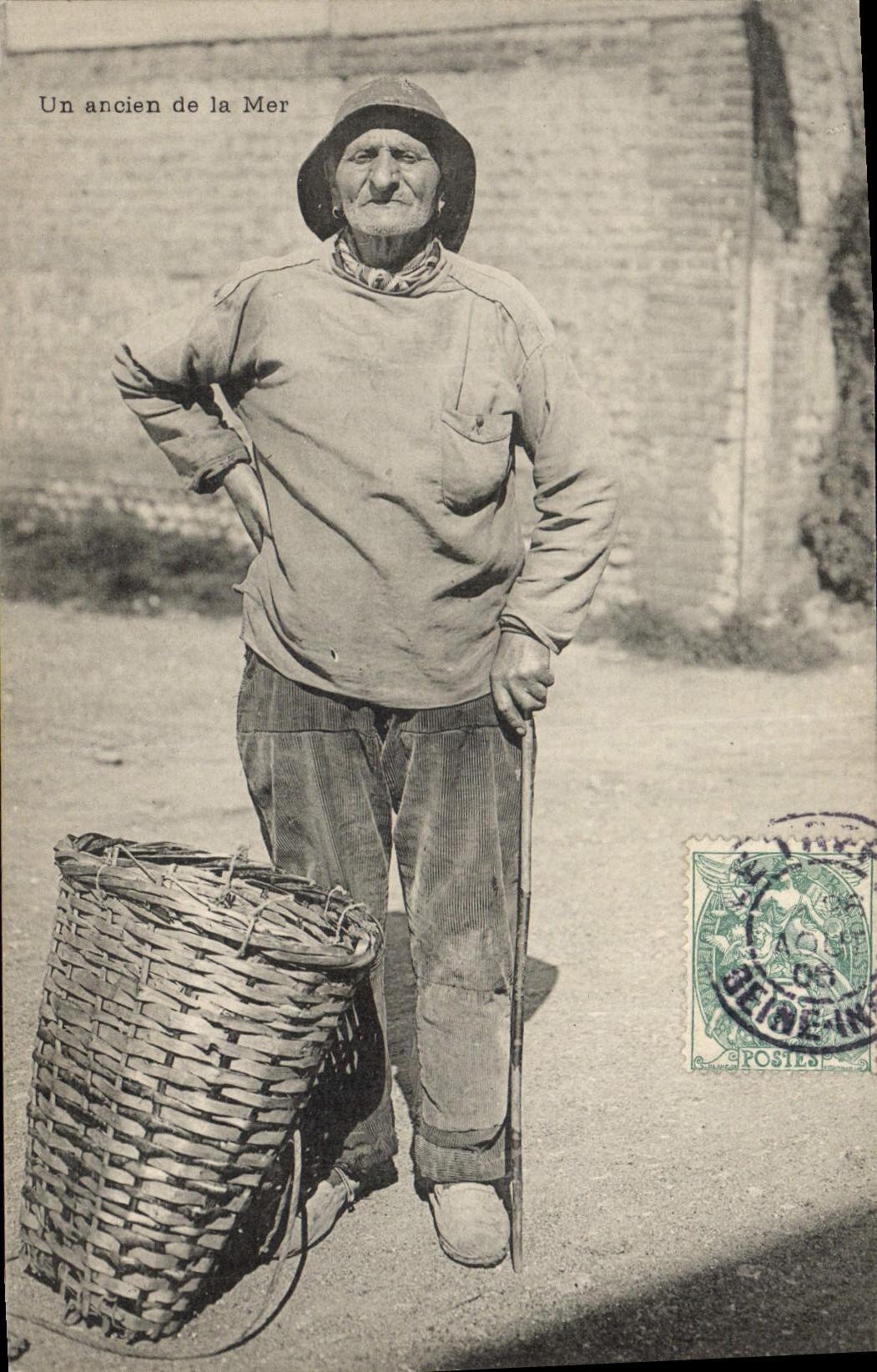 CPA Peche Un ancien de la mer