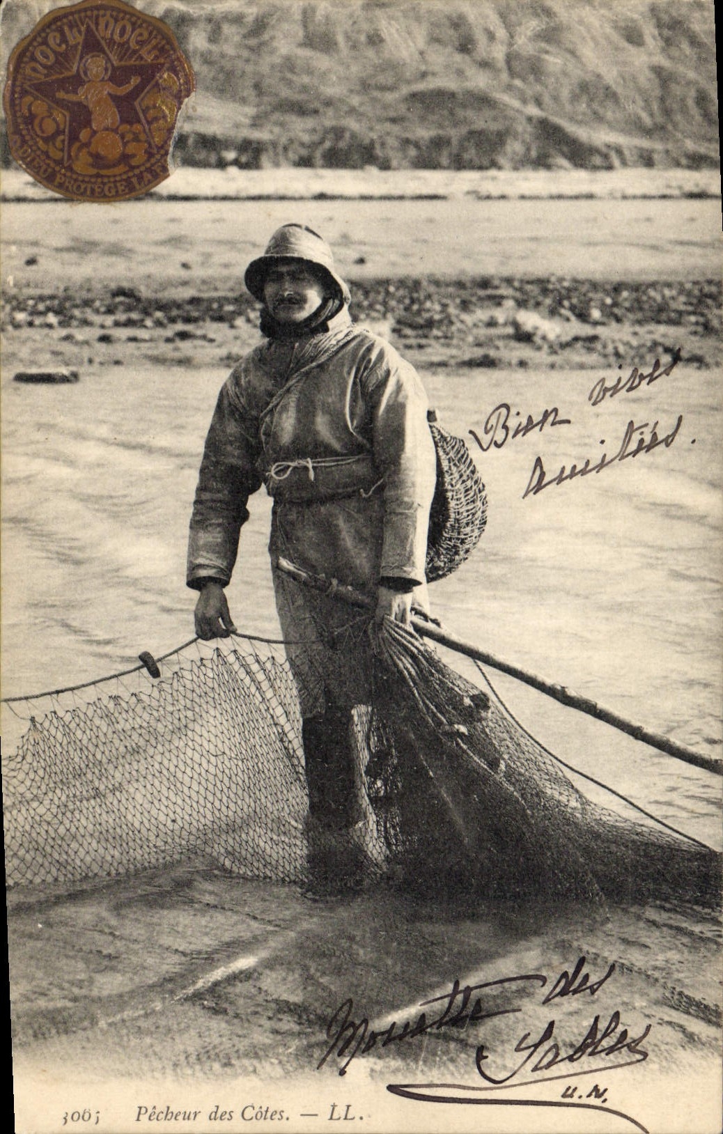 CPA Peche Pecheur des Cotes