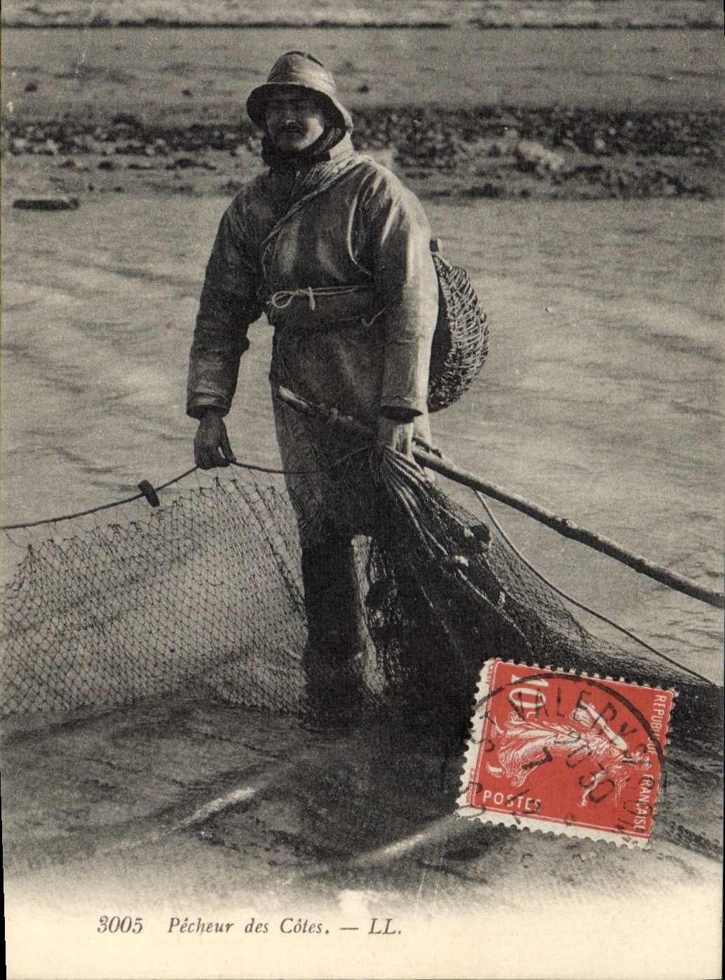 CPA Peche Pecheur des Cotes