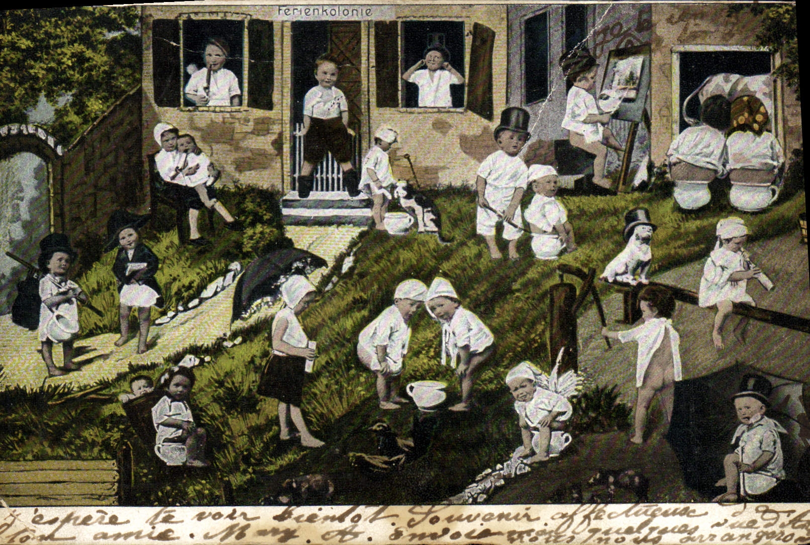 CPA Fantaisie Enfant Bebe