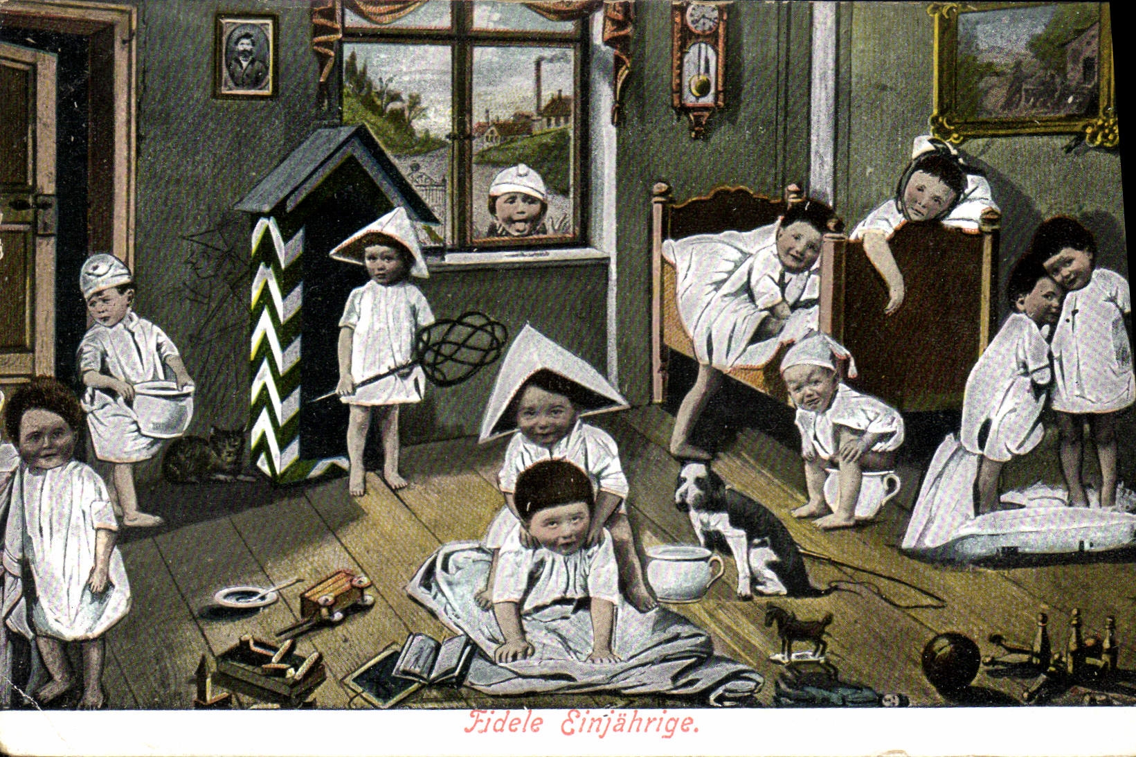 CPA Fantaisie Enfant Bebe 