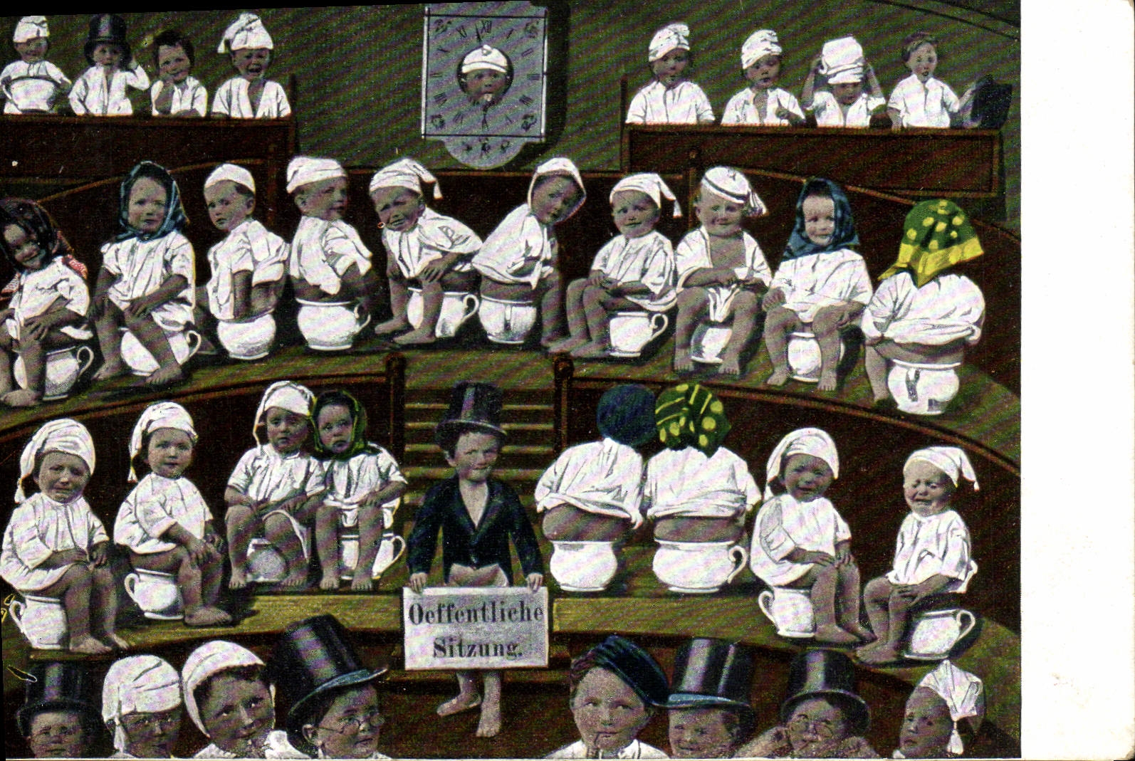 CPA Fantaisie Enfant Bebe 