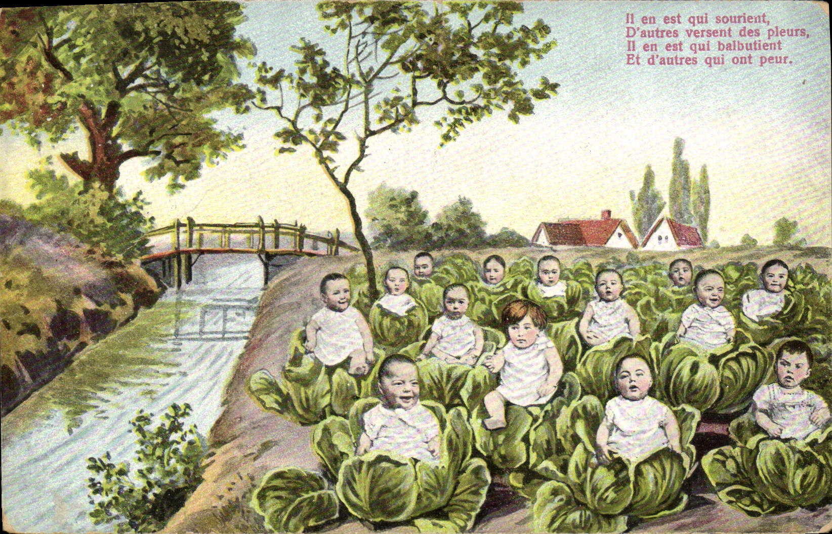 CPA Fantaisie Enfant Bebe 