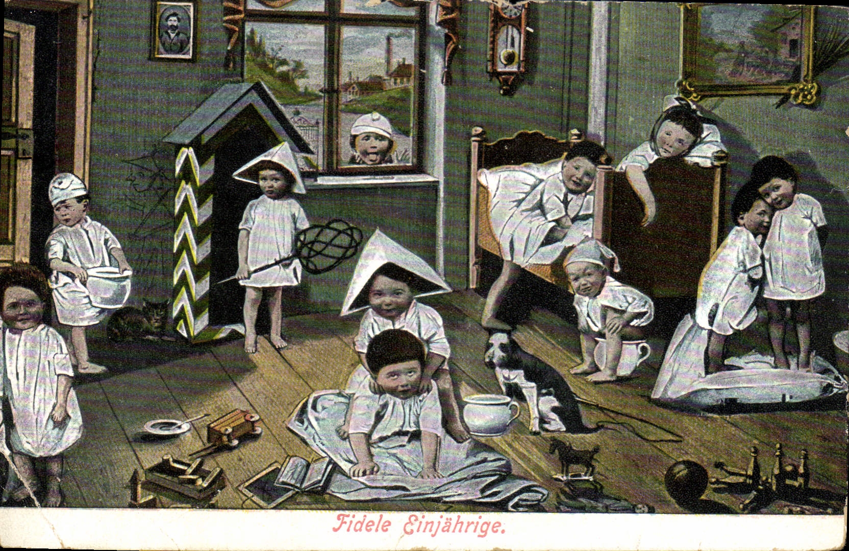 CPA Fantaisie Enfant Bebe