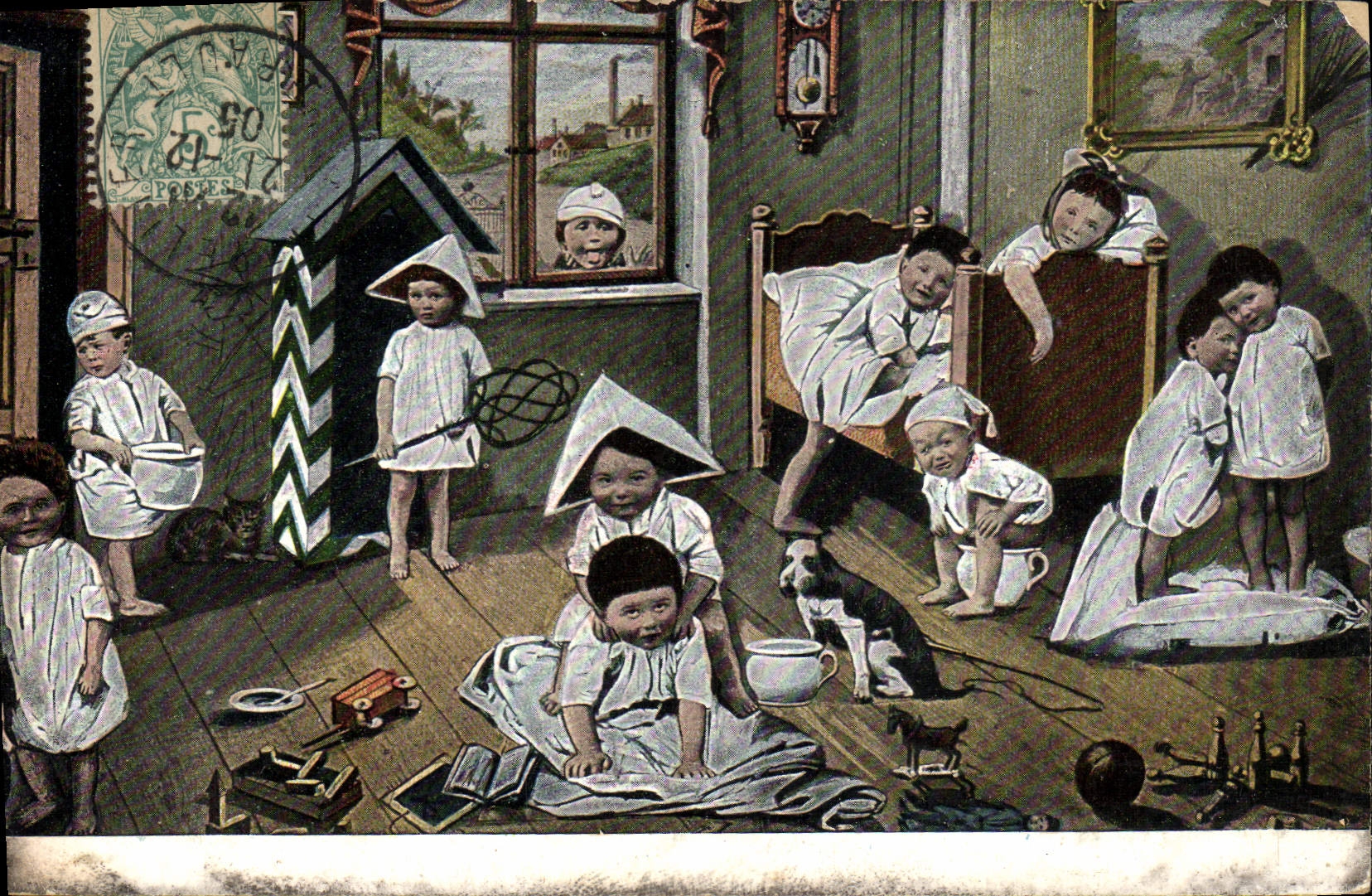 CPA Fantaisie Enfant Bebe