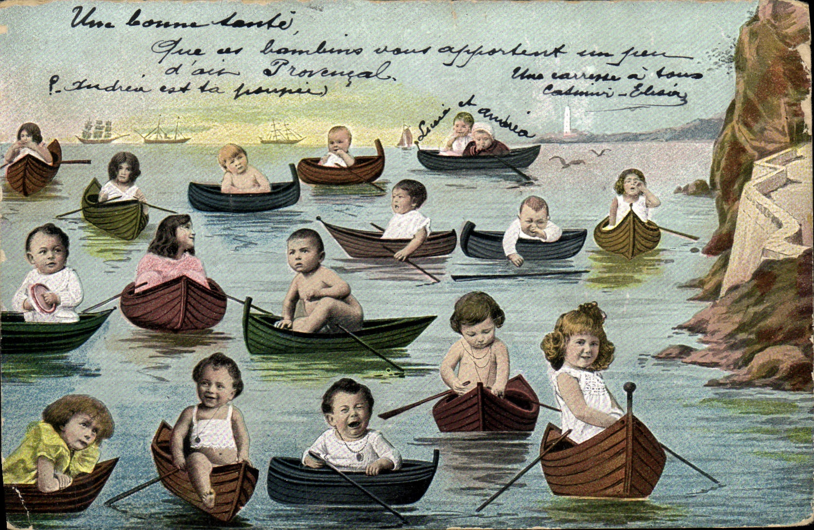 CPA Fantaisie Enfant Bebe