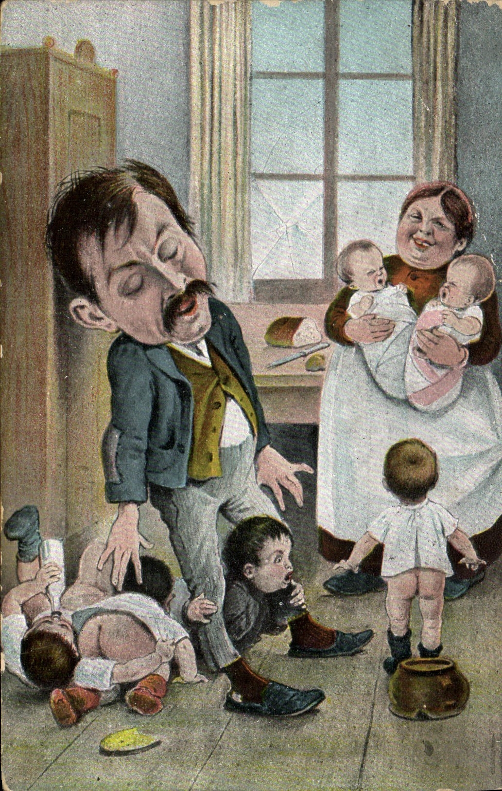 CPA Fantaisie Enfant Bebe 