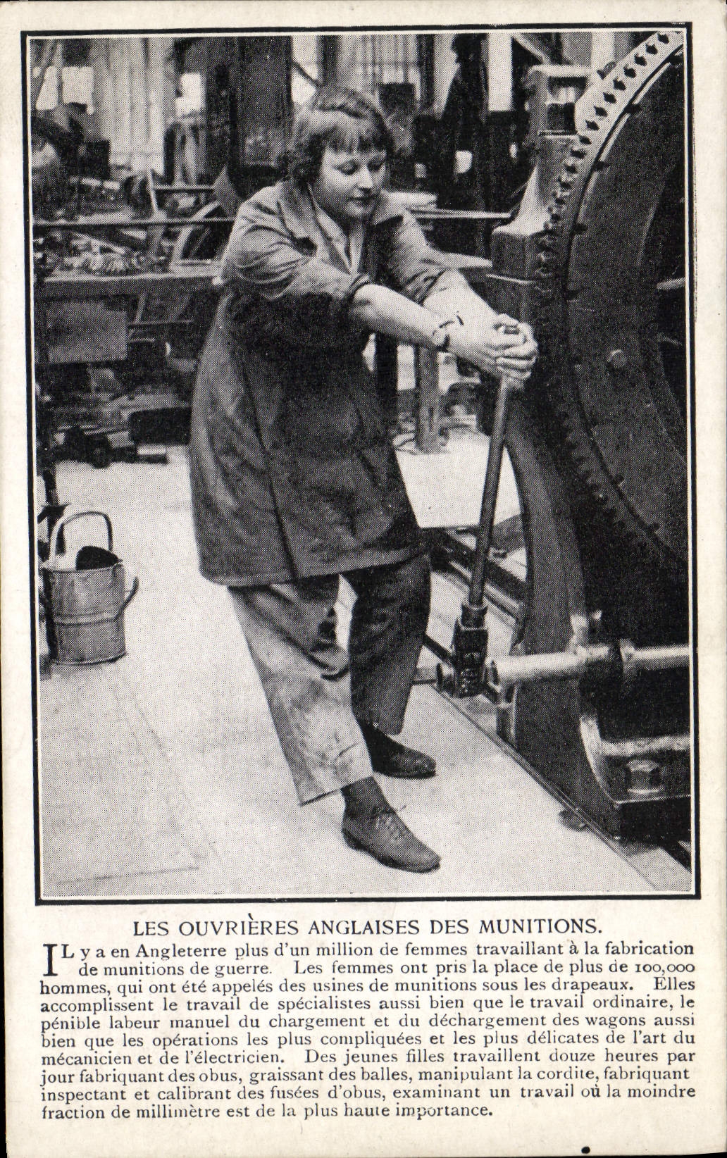 CPA Les ouvrieres anglaises des munitions