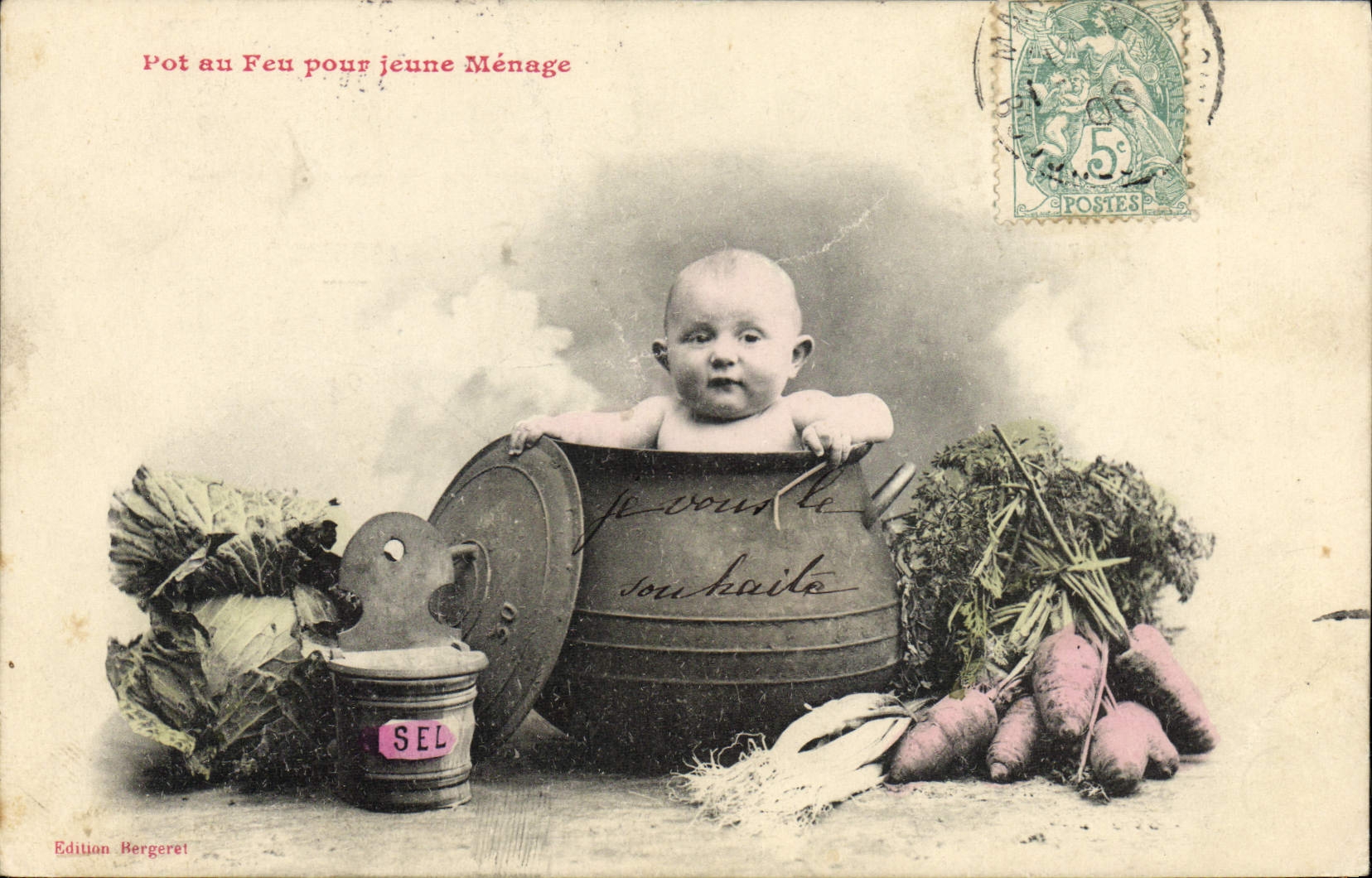 CPA Fantaisie Enfant Bebe