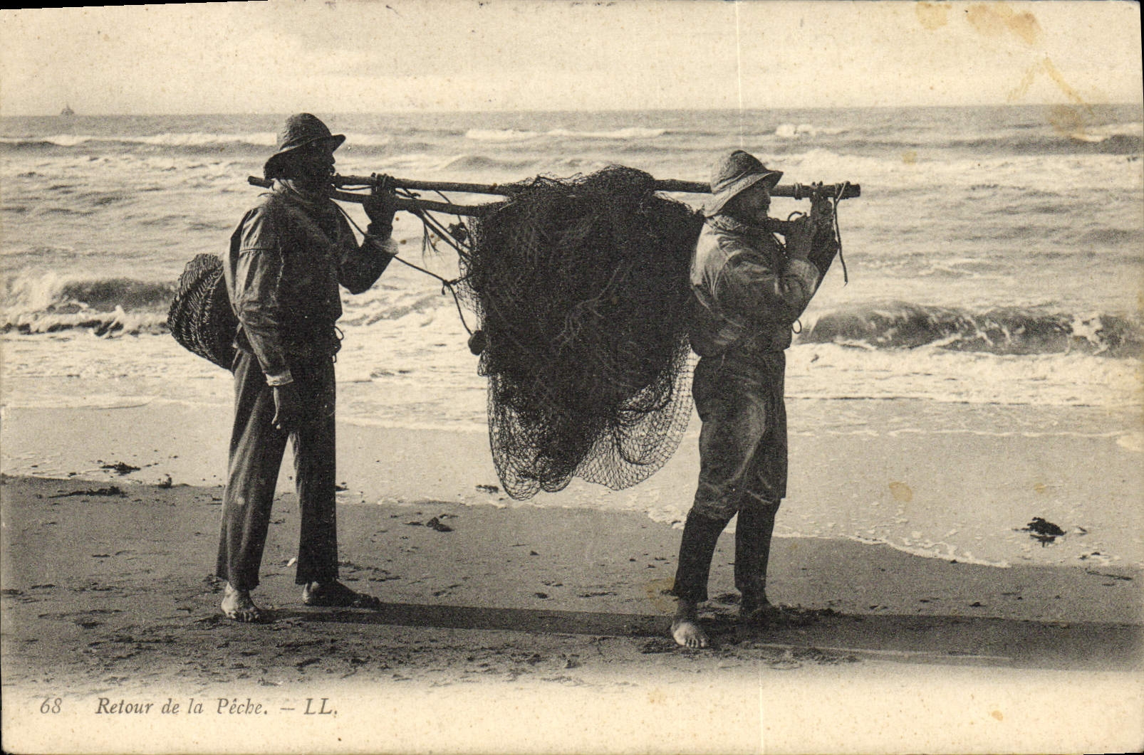 Postal Pesca Vuelta pesquera