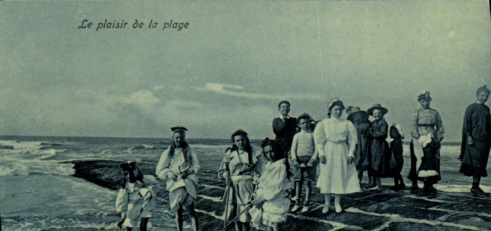 Postal Pesca el placer de la gama