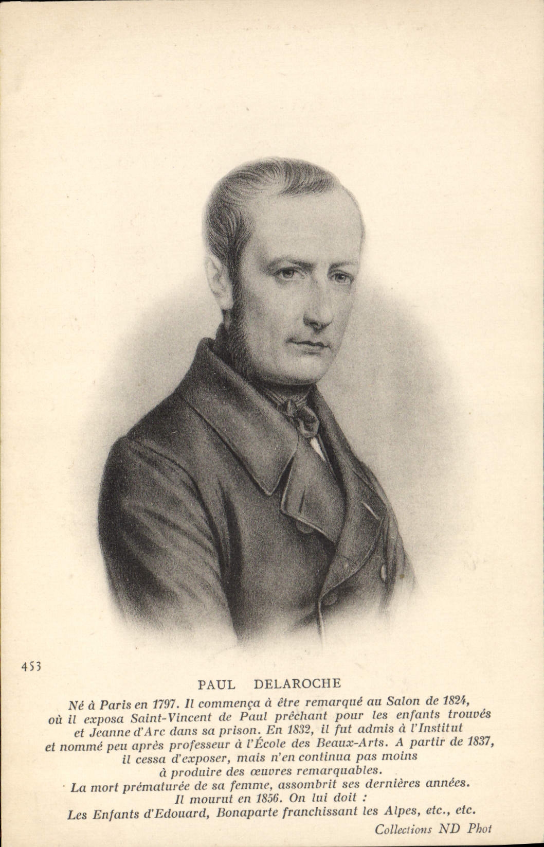 CPA Paul Delaroche