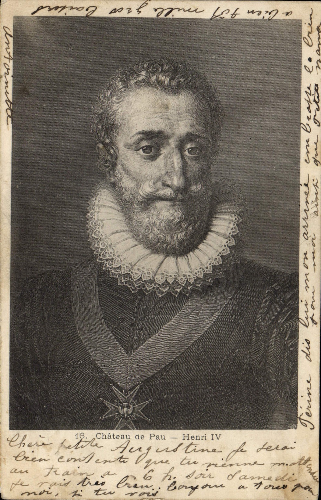 CPA Chateau de Pau Henri IV