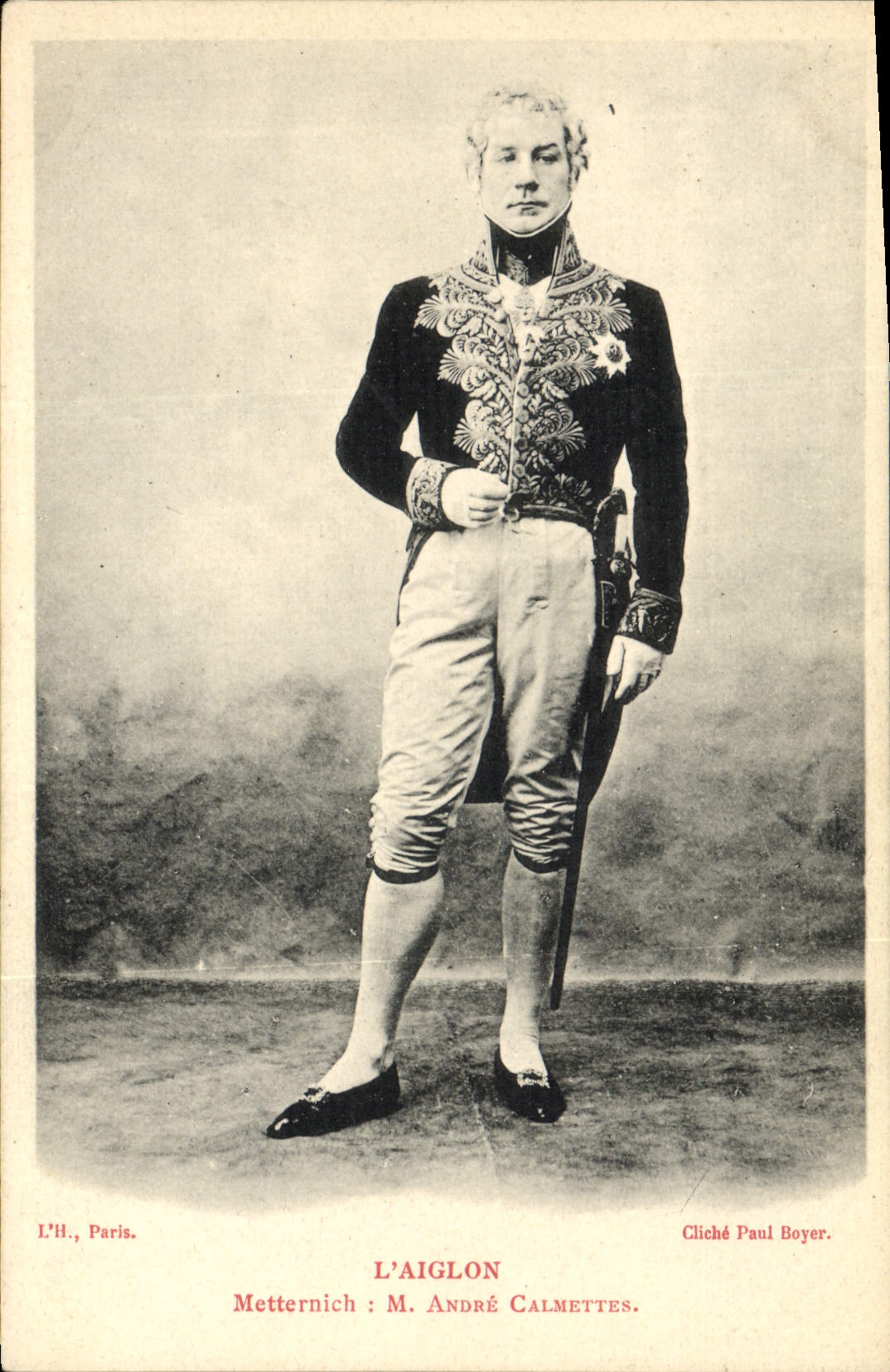 CPA Fantaisie Theatre L'Aiglon Metternich Andre Calmettes 