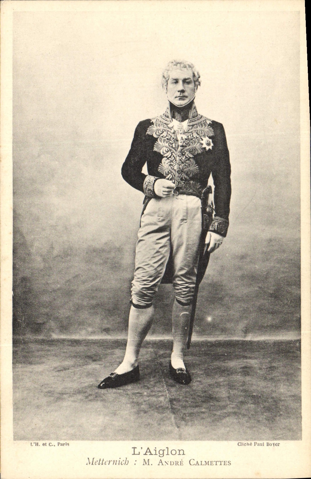 CPA Fantaisie Theatre L'Aiglon Metternich Andre Calmettes 