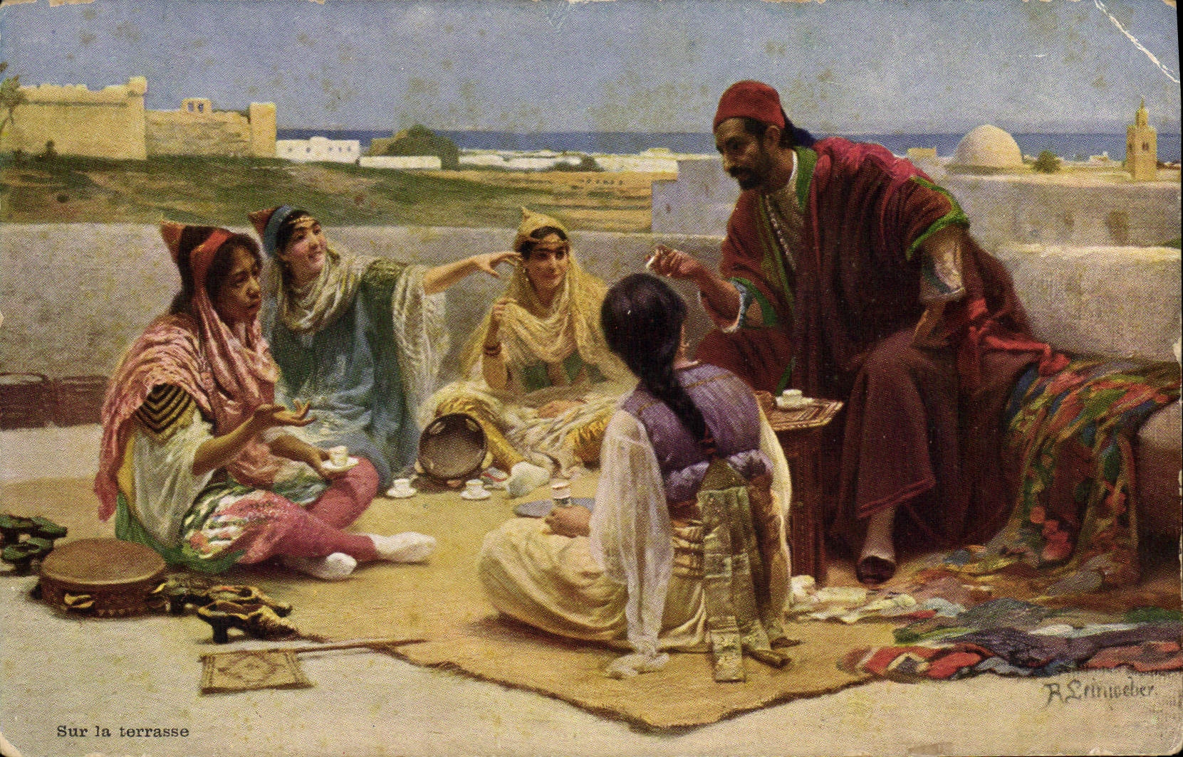 Vintage Postcard Imagination Orientalism