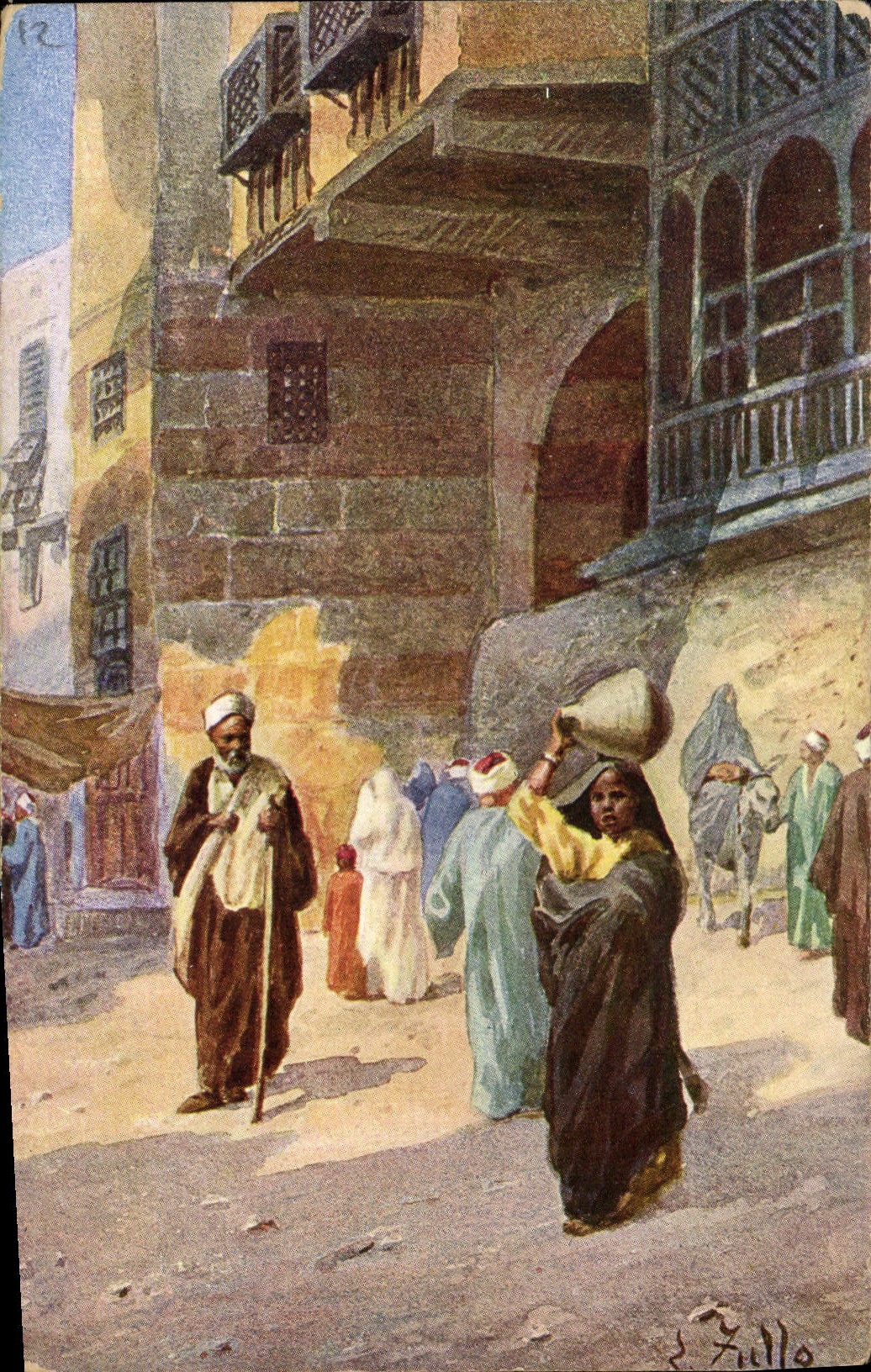 CPA Fantaisie Orientalisme