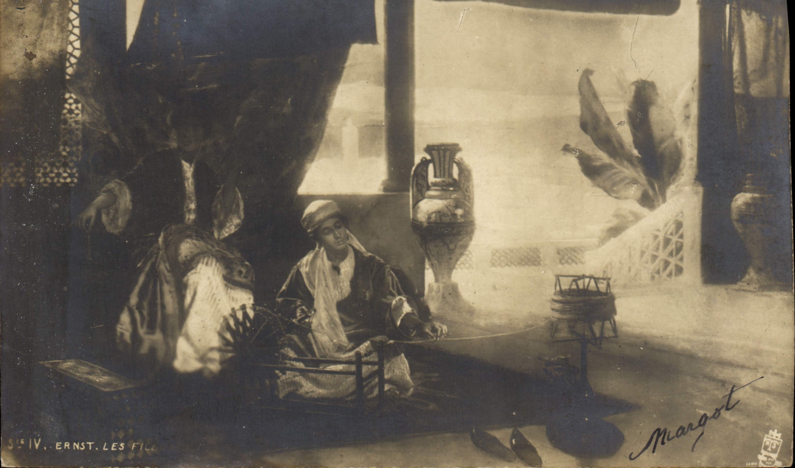 CPA Fantaisie Orientalisme Ernst