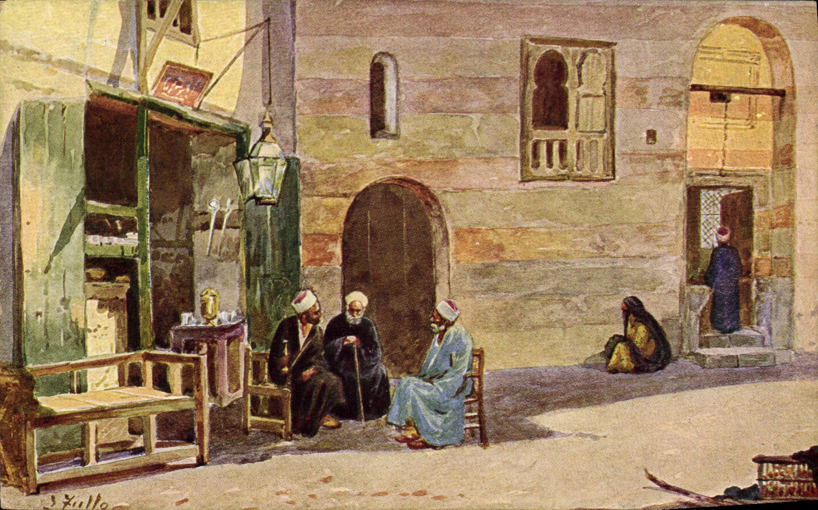 CPA Fantaisie Orientalisme 