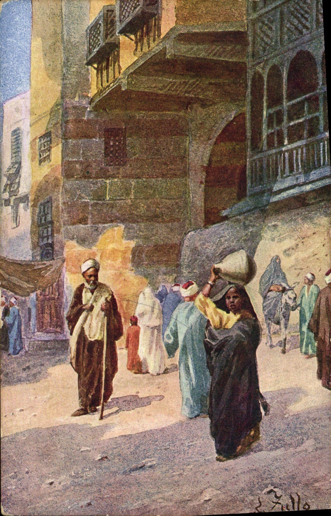 CPA Fantaisie Orientalisme 