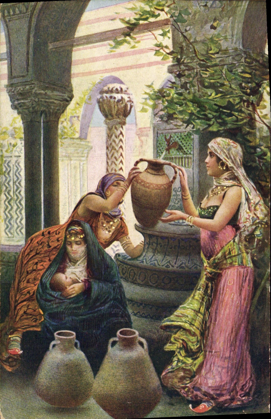 CPA Fantaisie Orientalisme 