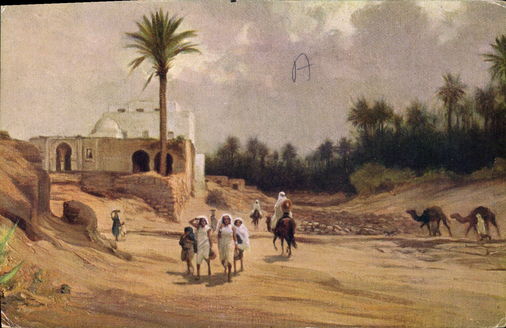 CPA Fantaisie Orientalisme