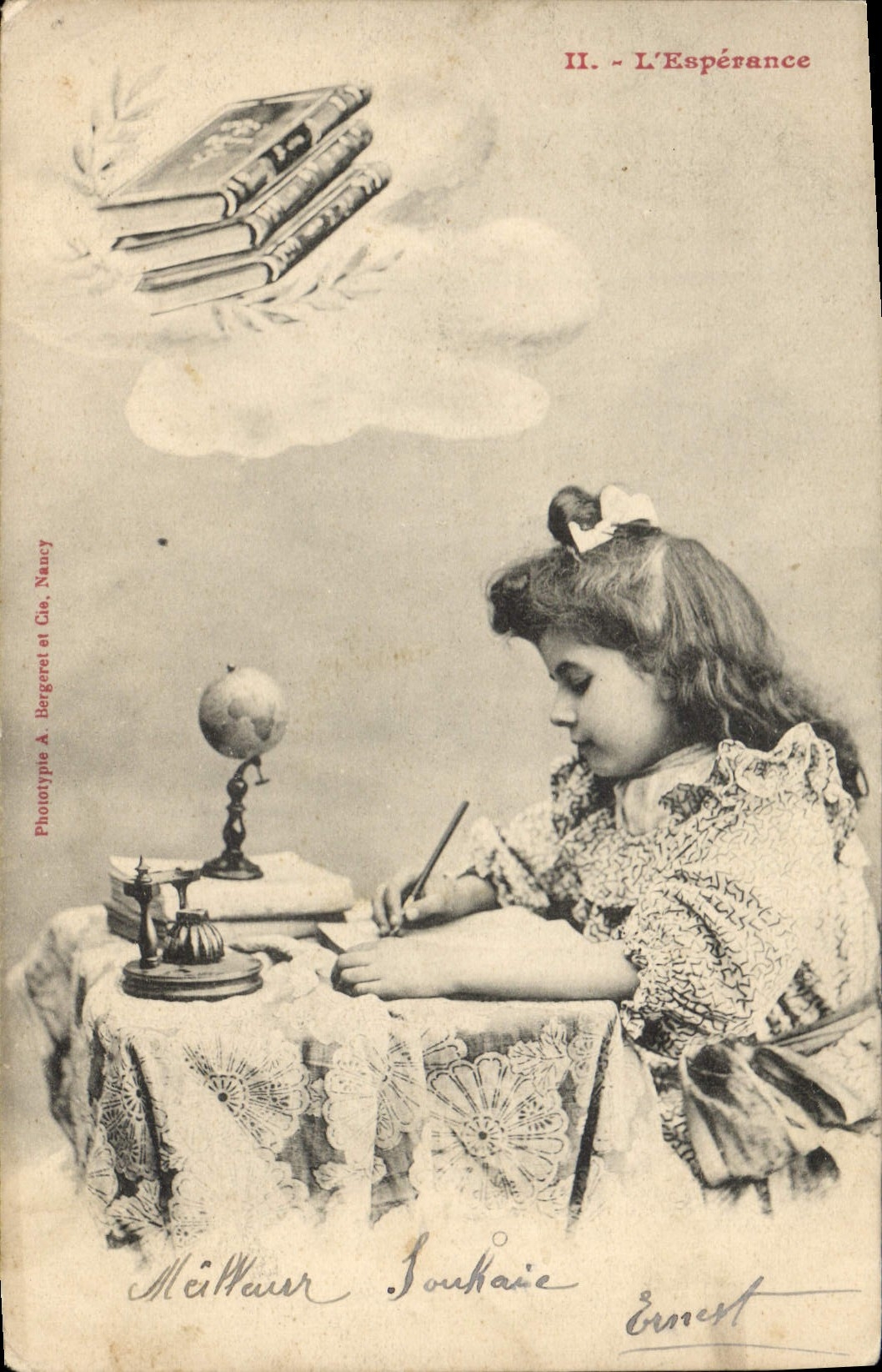 CPA Fantaisie Enfant L'esperance