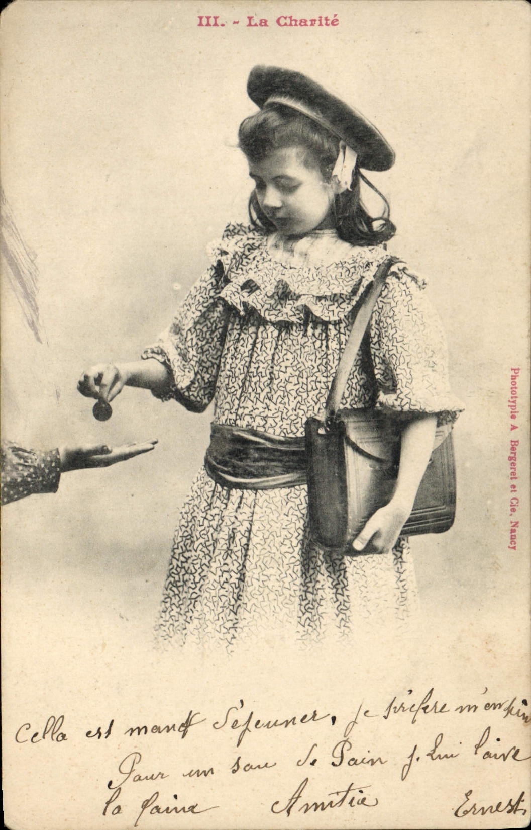 Vintage Postcard Imagination Child charity