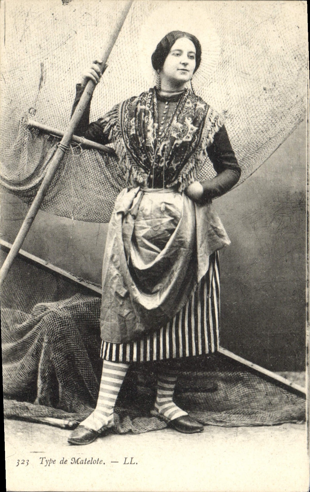 CPA Peche Type de Matelote