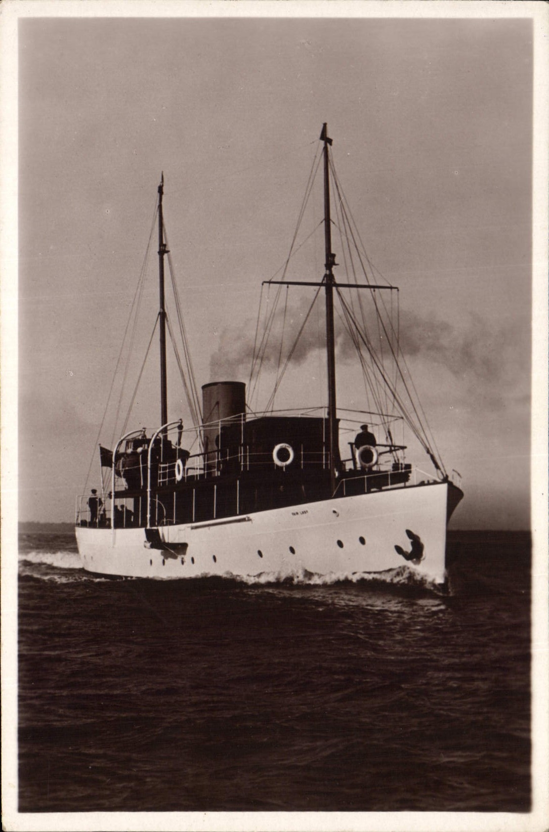 CPA Bateau 