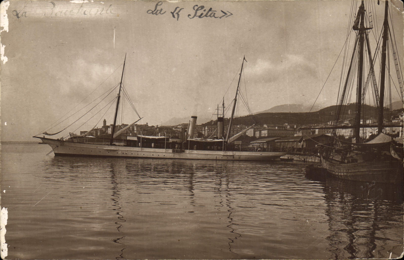 CPA Bateau La Sita