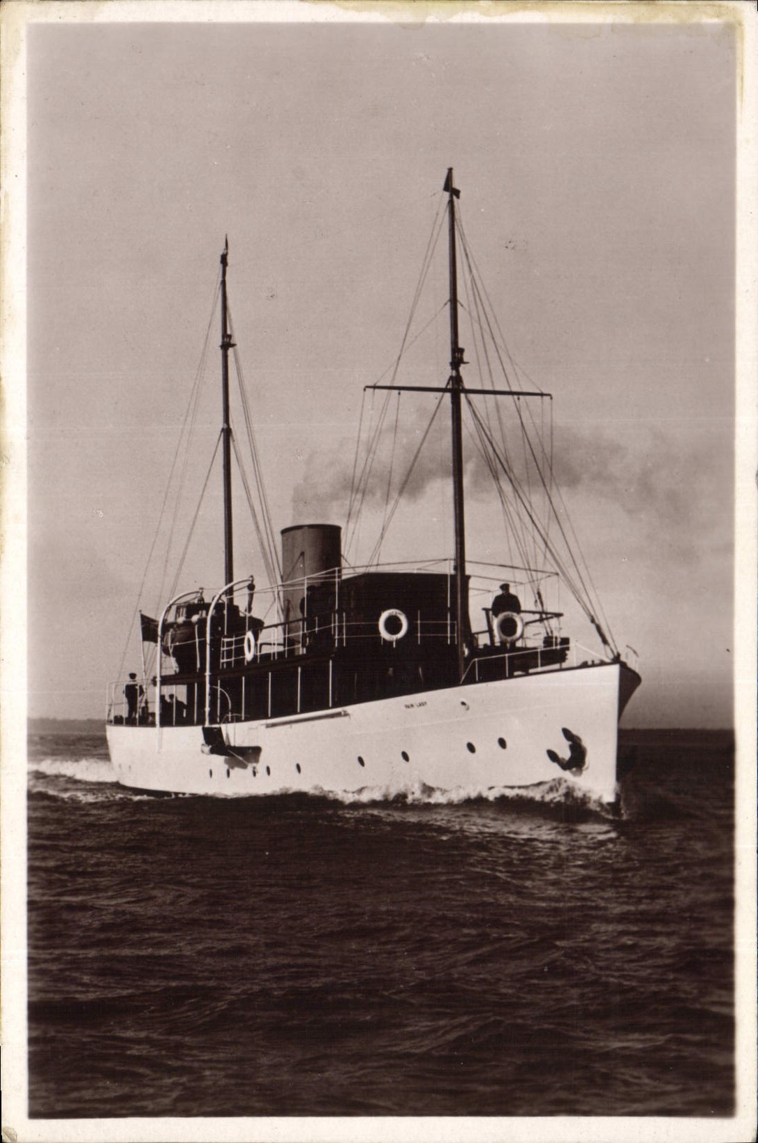 CPA Bateau 