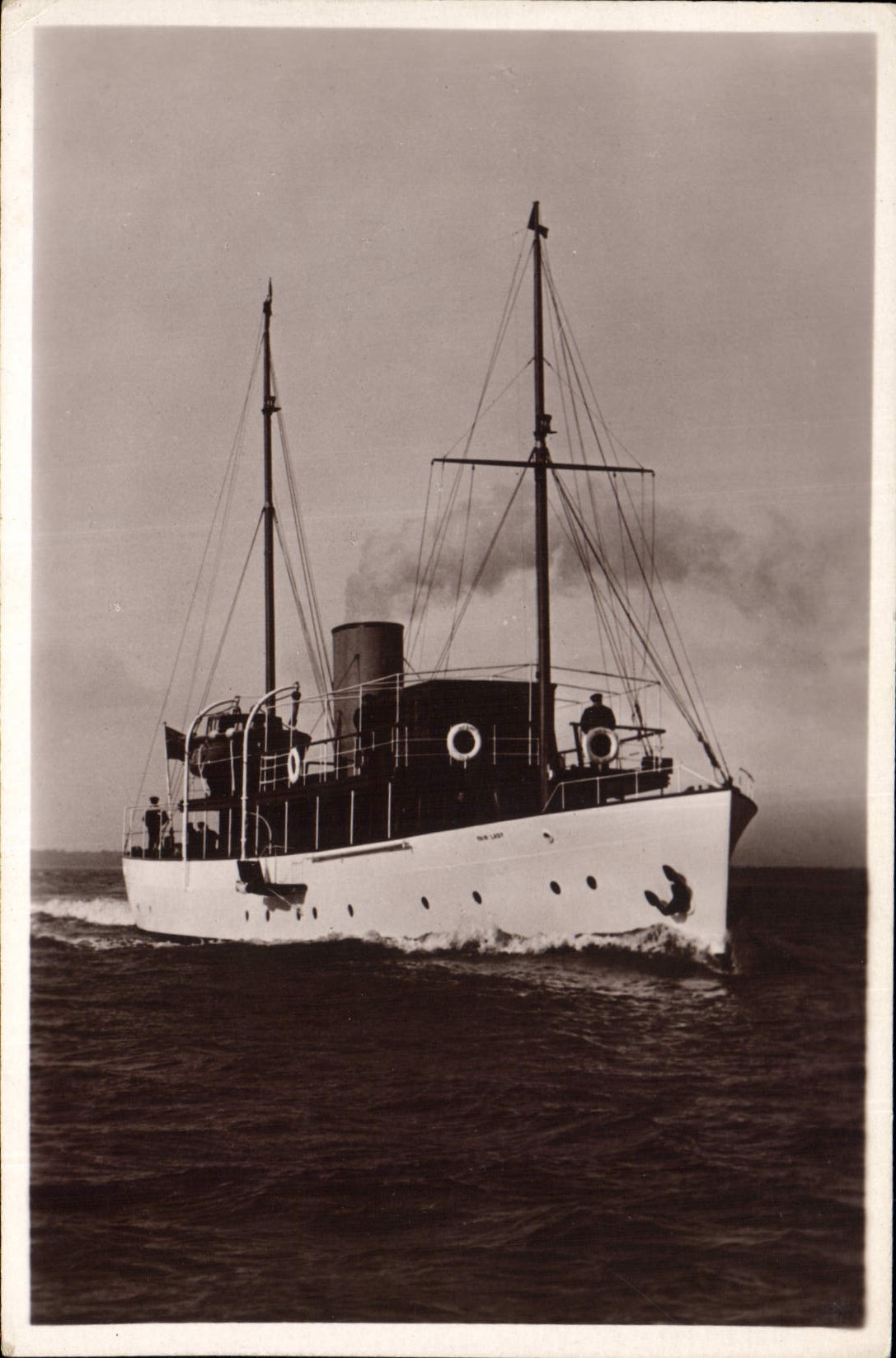 CPA Bateau 