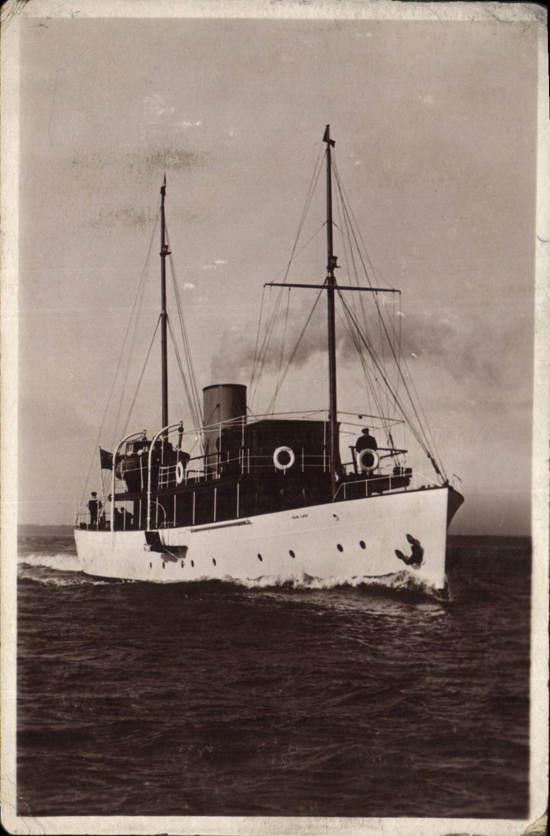 CPA Bateau 