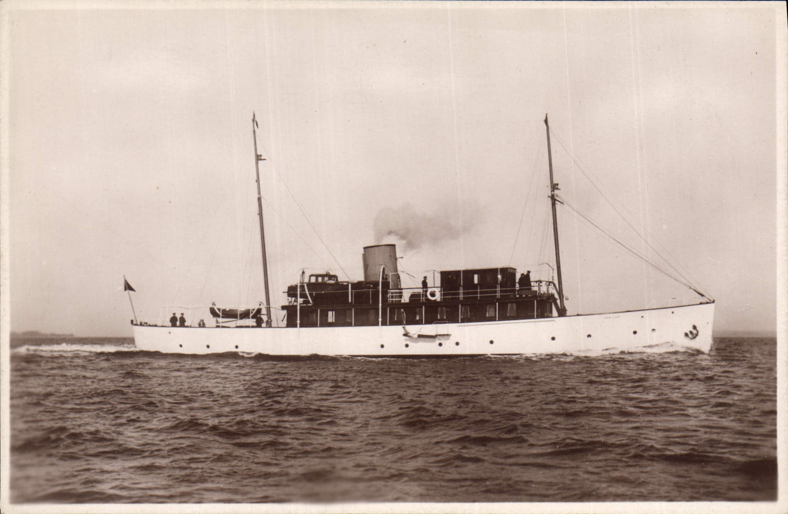 CPA Bateau 