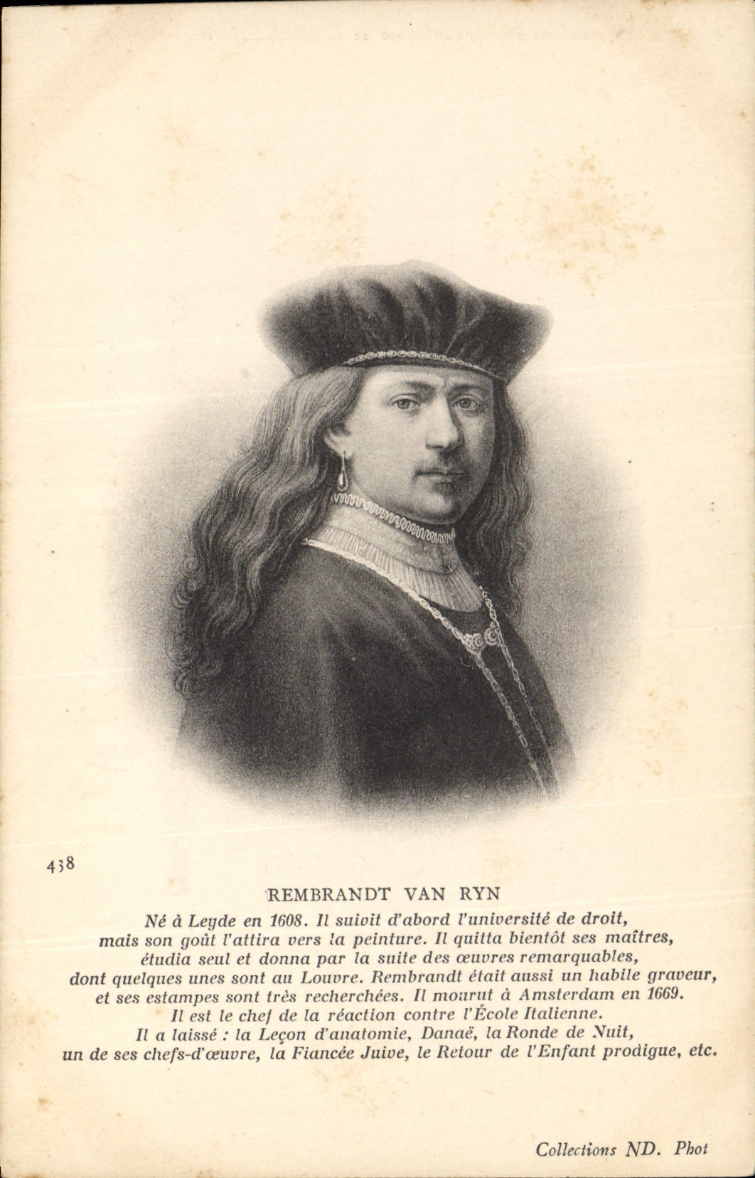 CPA Rembrandt Van Ryn