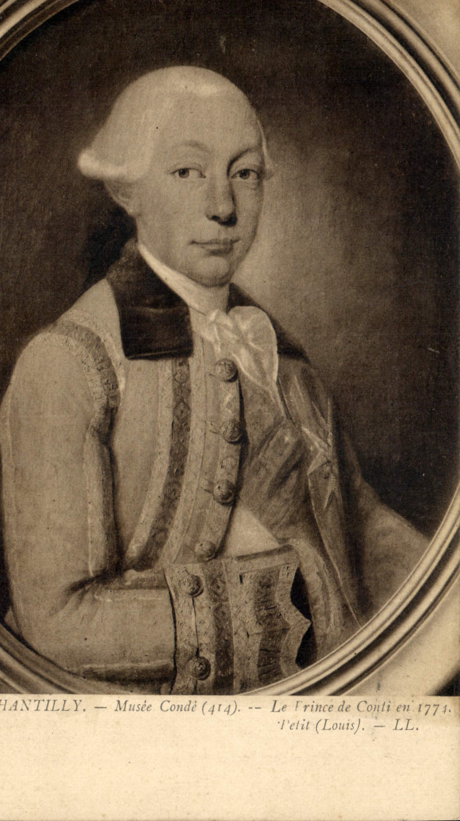 CPA Chantilly Musee Conde La prince de Conti 