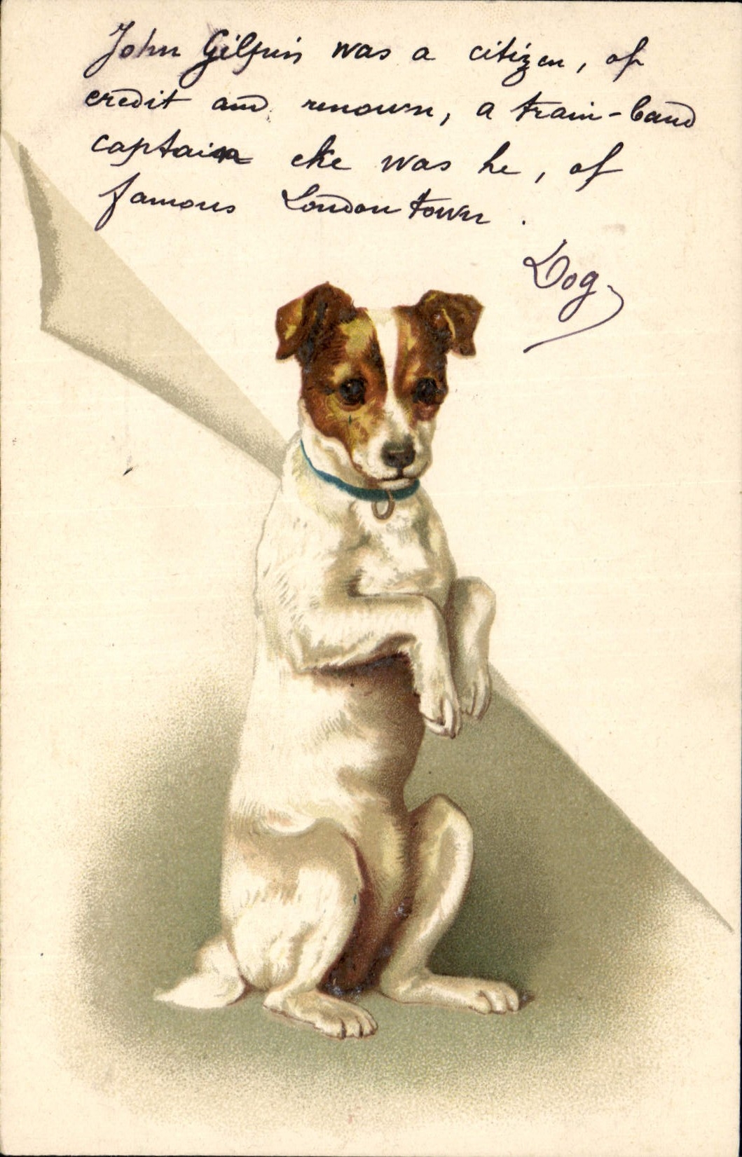 CPA Chien Chiens Chiot 