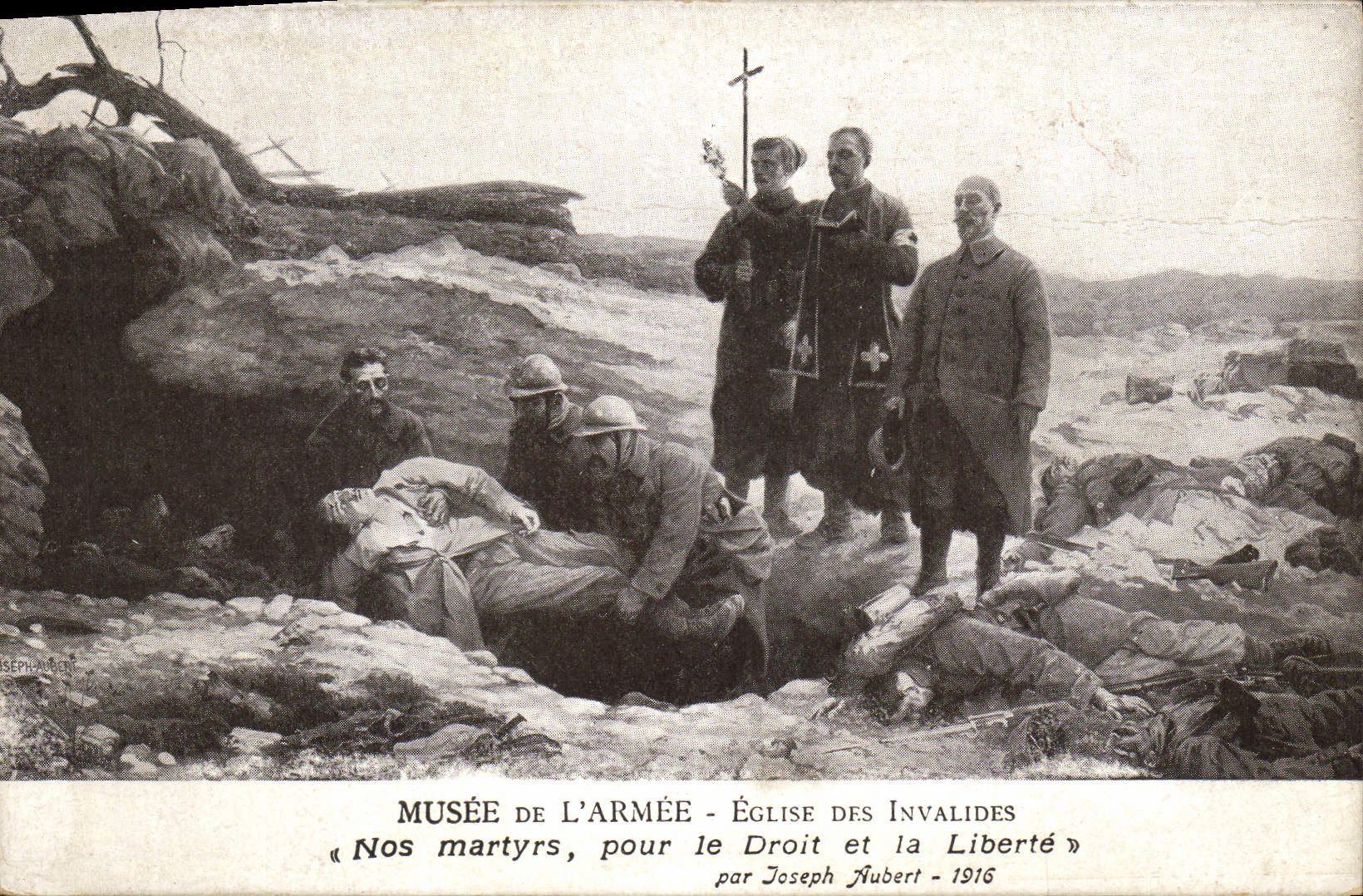 Vintage Postcard Militaria Museum of the army Church of the Invalids