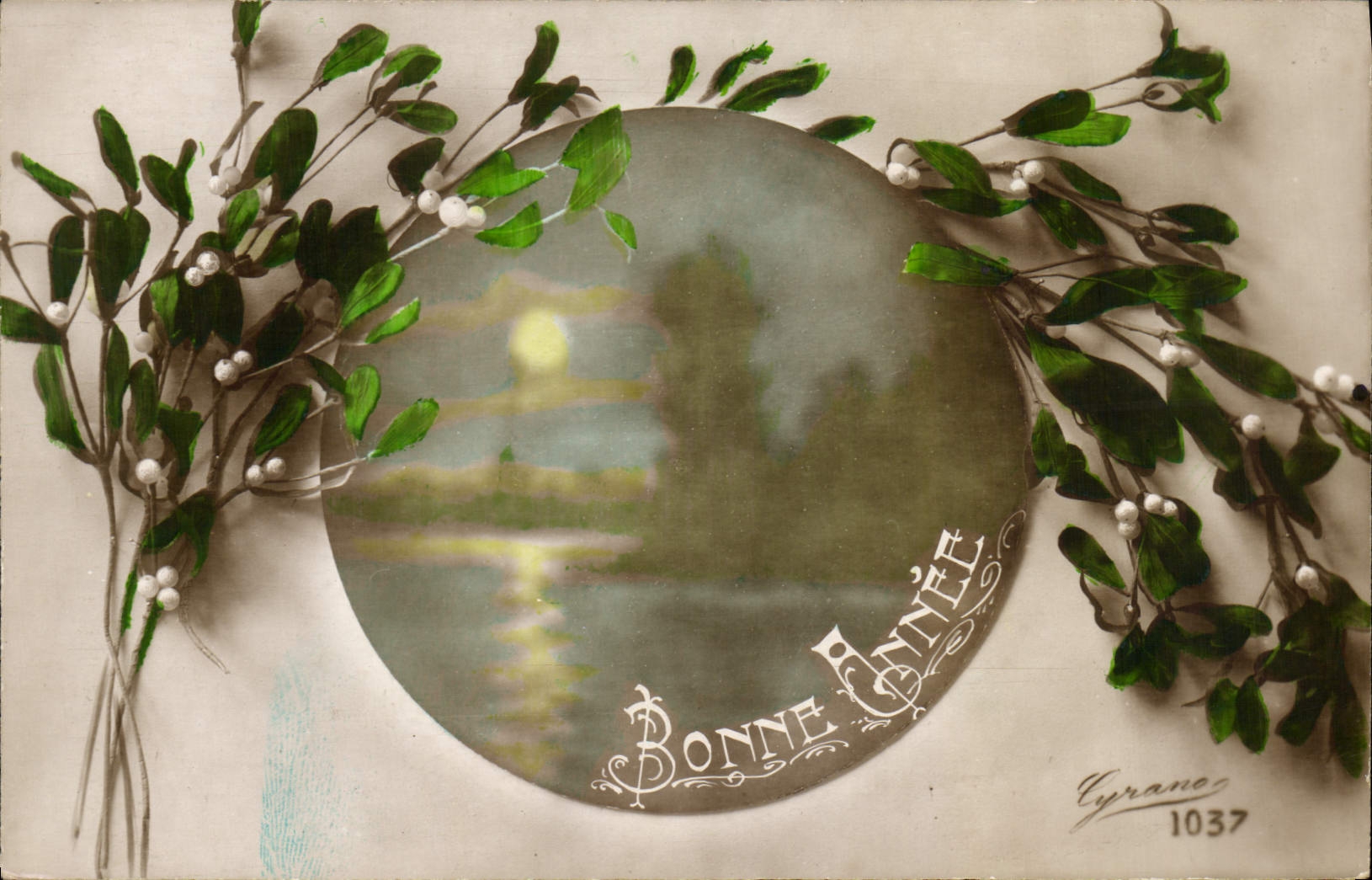 CPA Fantaisie Bonne annee 