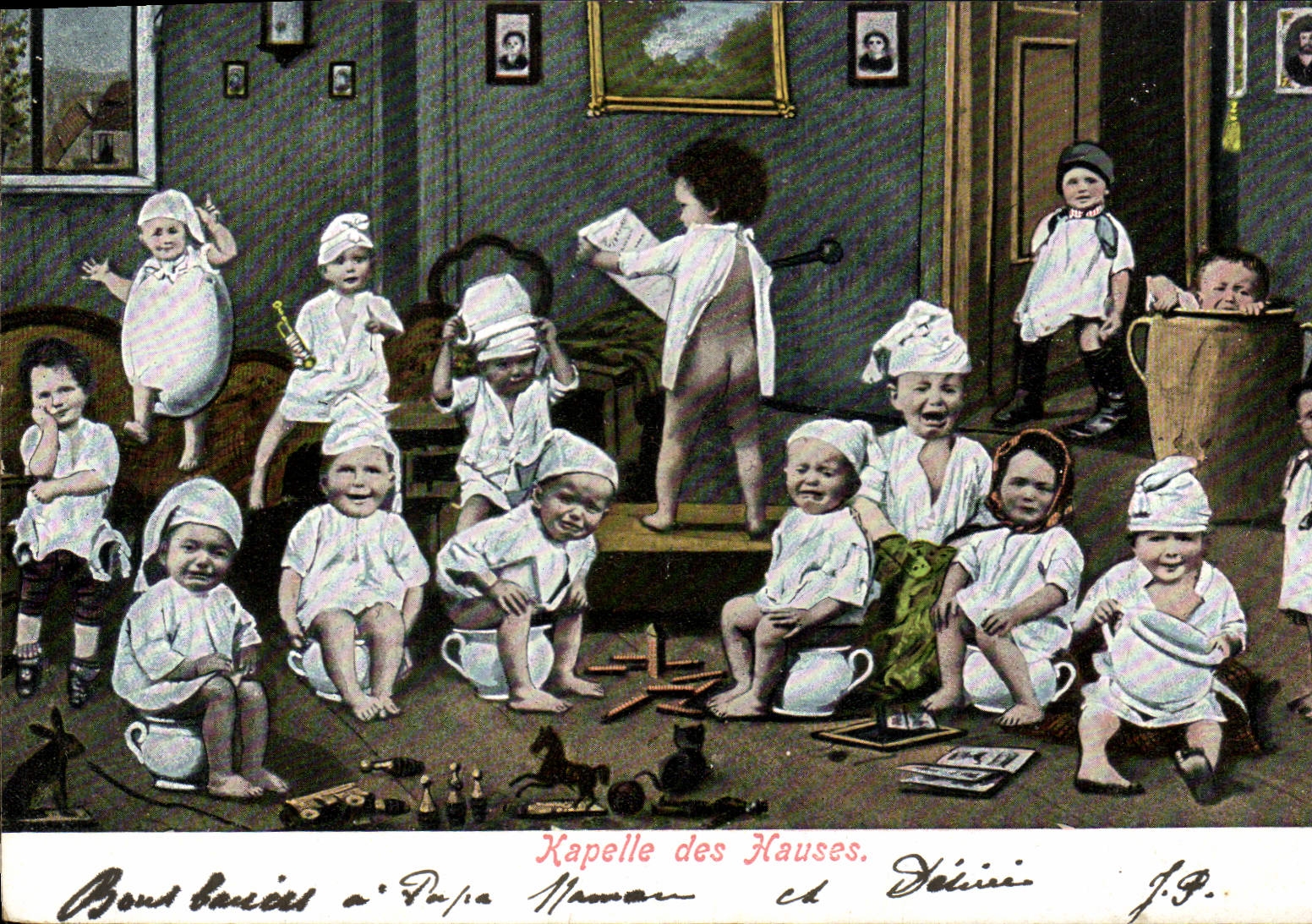CPA Fantaisie Enfant Bebe 
