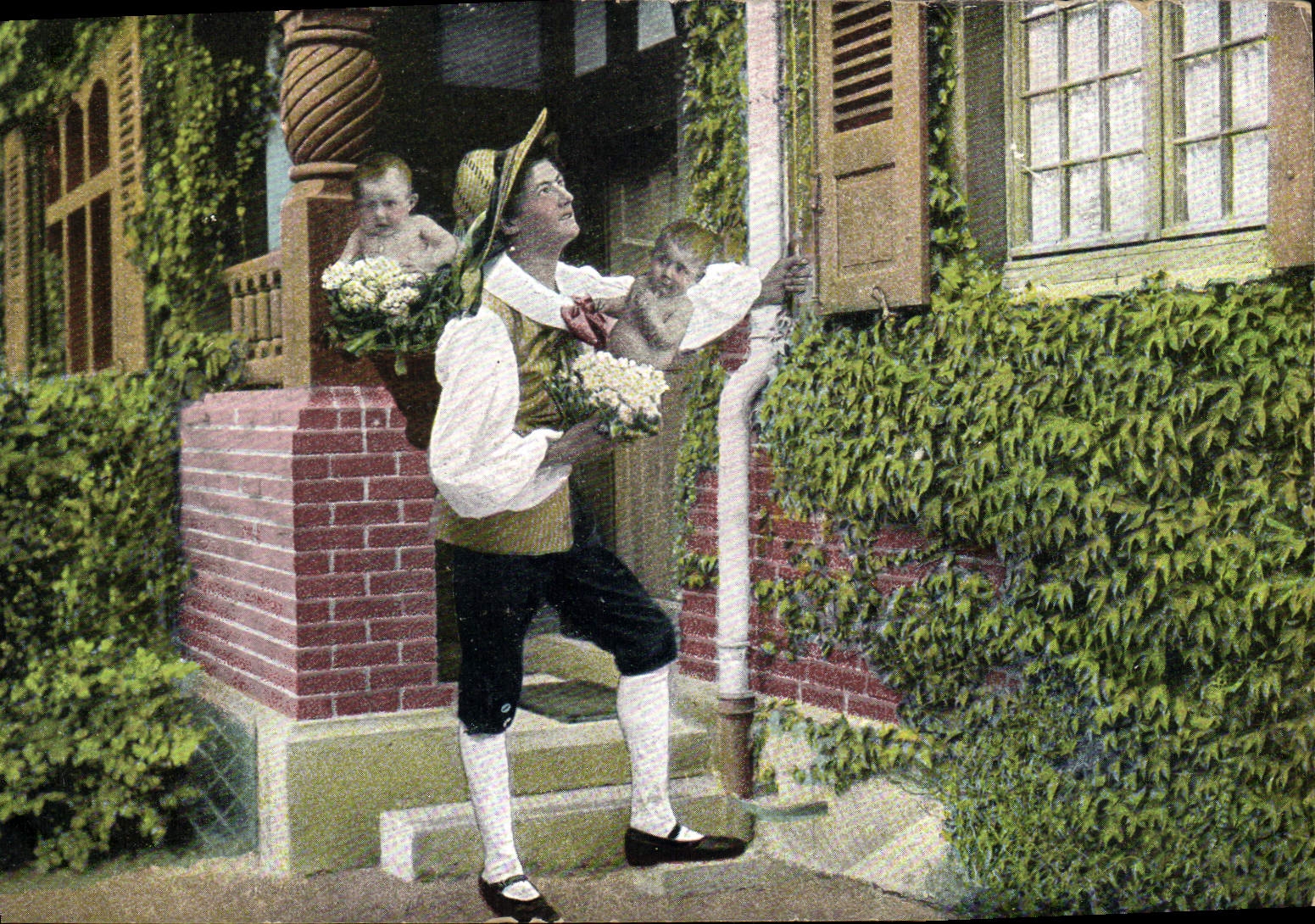 CPA Fantaisie Enfant Bebe 