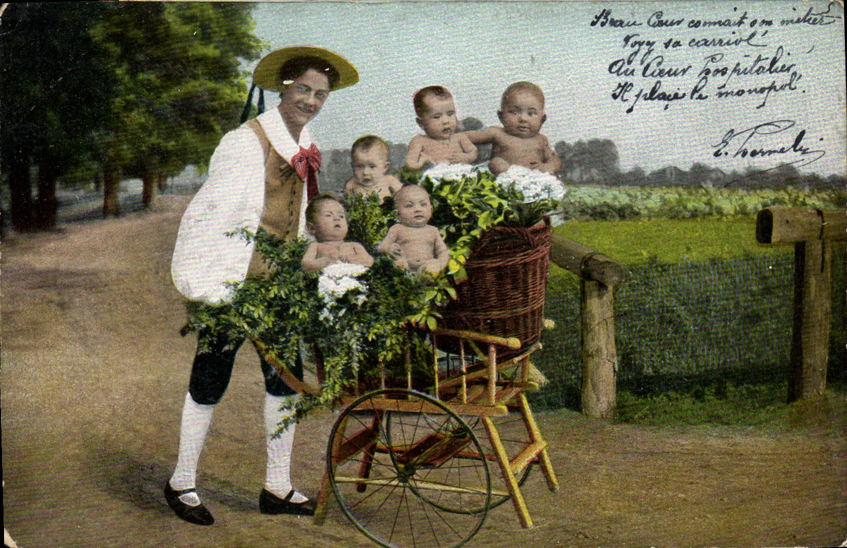 CPA Fantaisie Enfant Bebe 