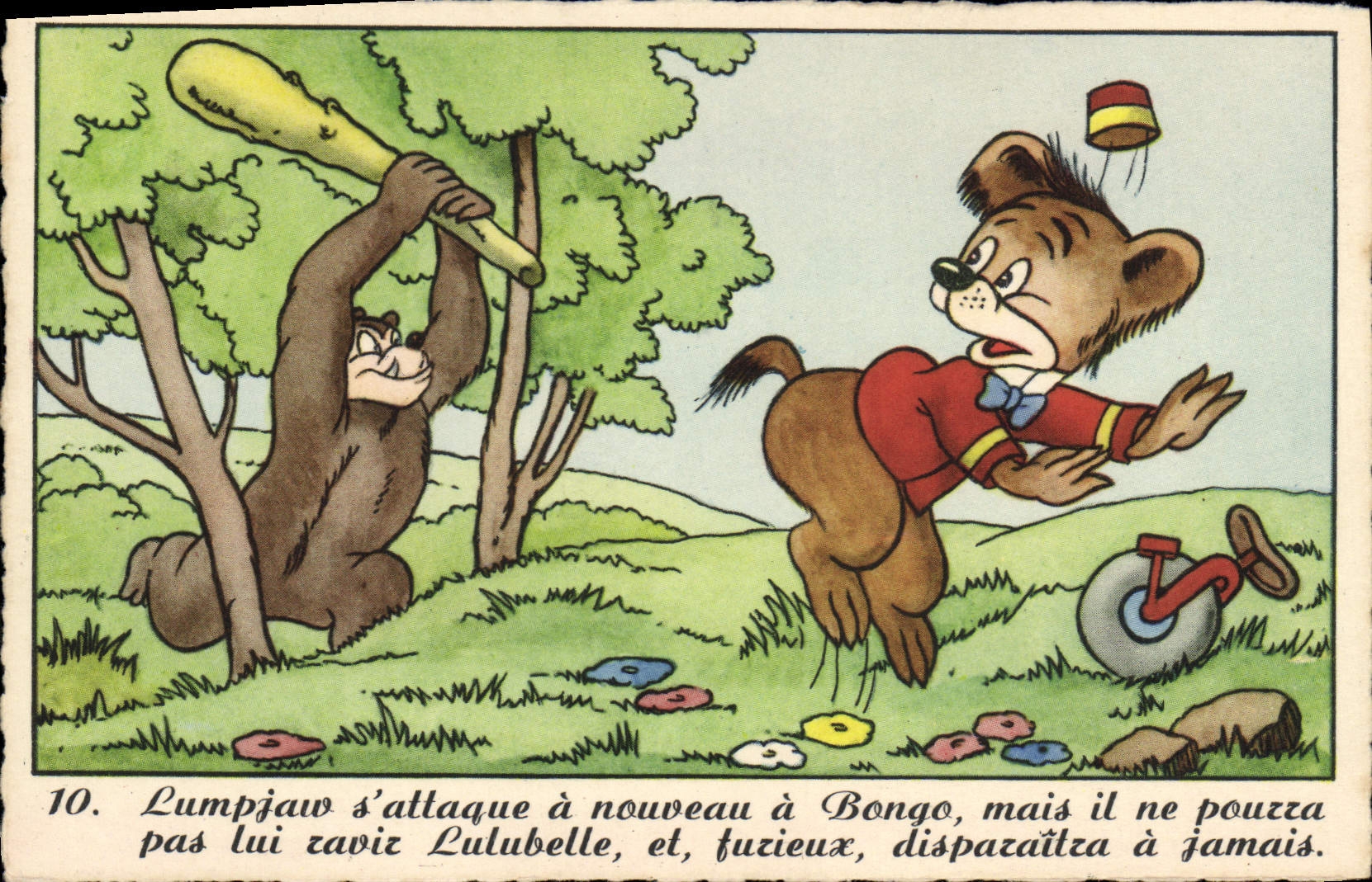 Vintage Postcard Imagination Illustrator Walt Disney Lumpjaw