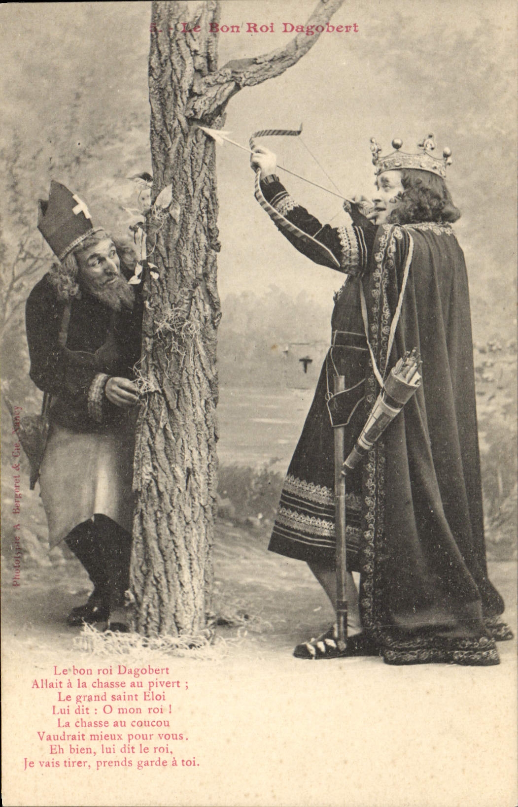 CPA Fantaisie Le bon roi Dagobert 