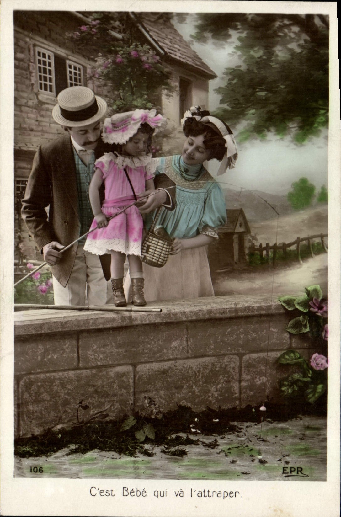 CPA Enfant Peche 