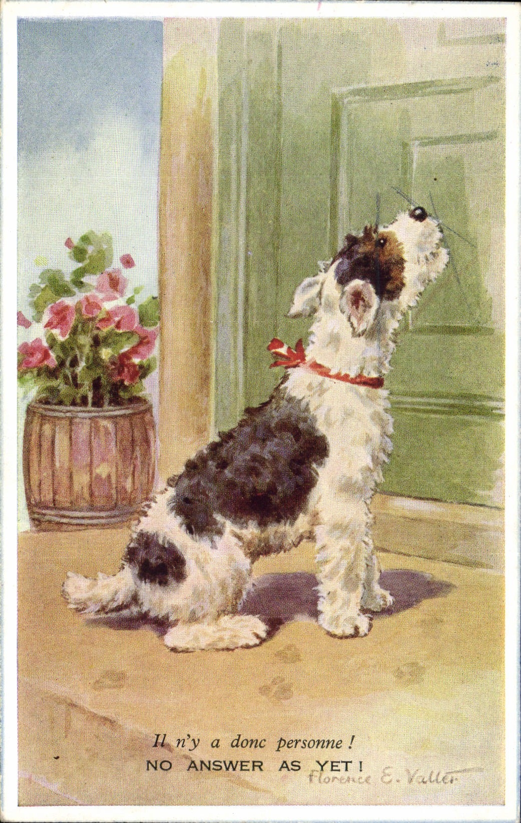 CPA Chien Chiens Chiot 
