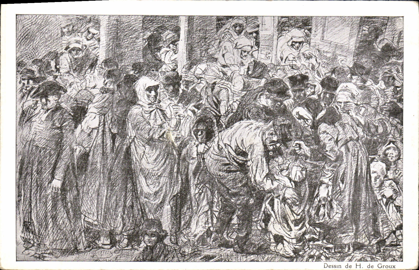 Postal Salud Militaria Día de la Ayuda Nacional