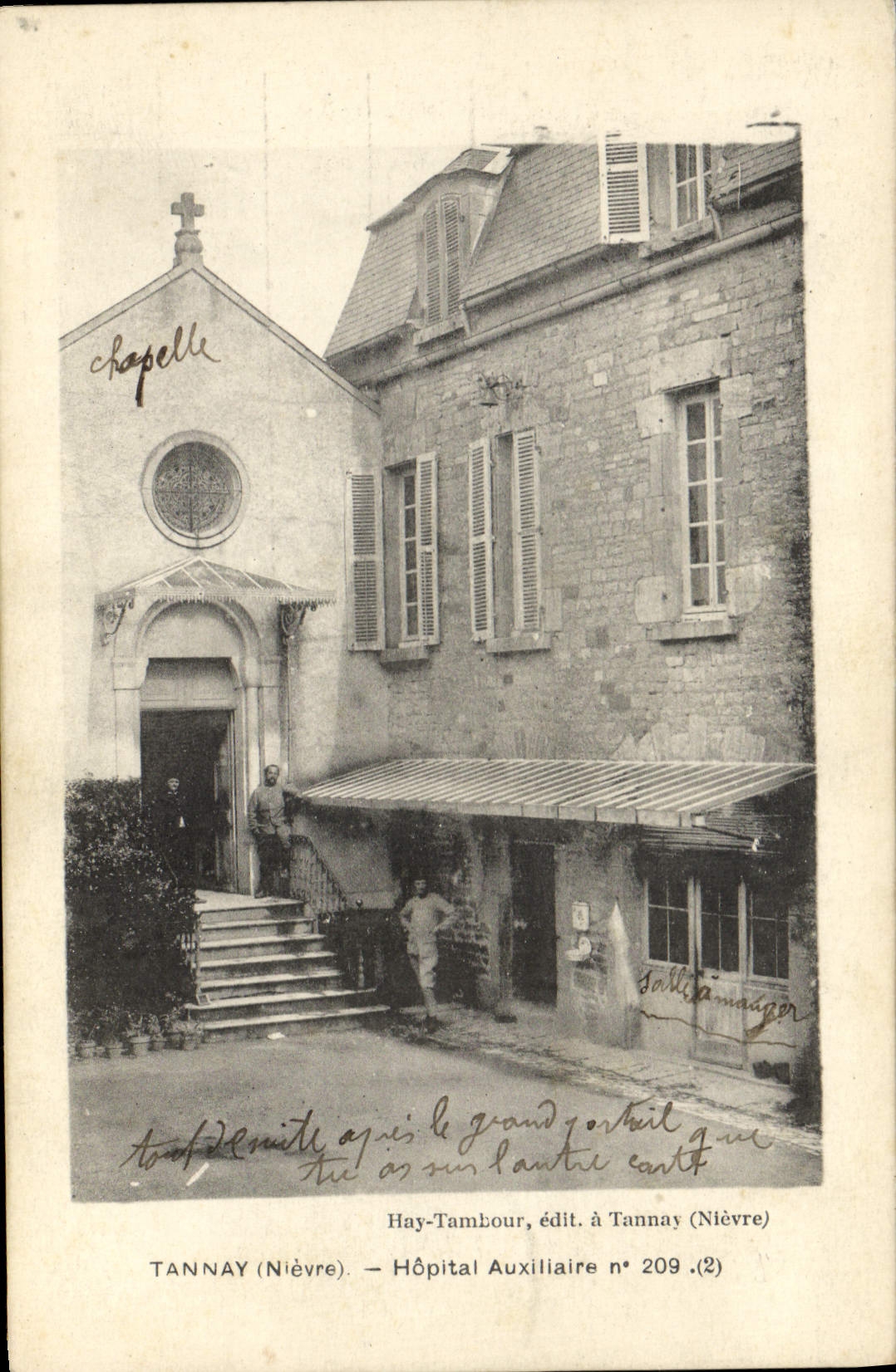 CPA Sante Militaria Tannay Hopital auxiliaire 209