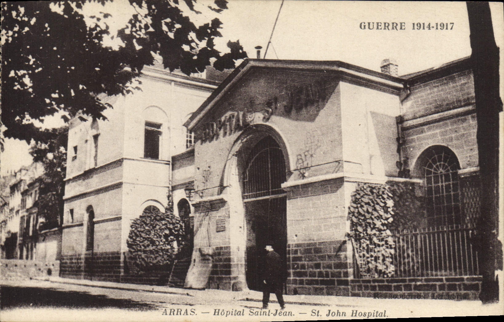 CPA Sante Militaria Arras Hopital Saint Jean 